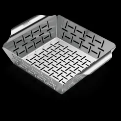 Accessoires En Onderhoud|ohgreen WEBER DELUXE GRILLKORF KLEIN RVS