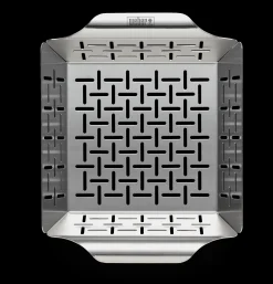 Accessoires En Onderhoud|ohgreen WEBER DELUXE GRILLKORF KLEIN RVS