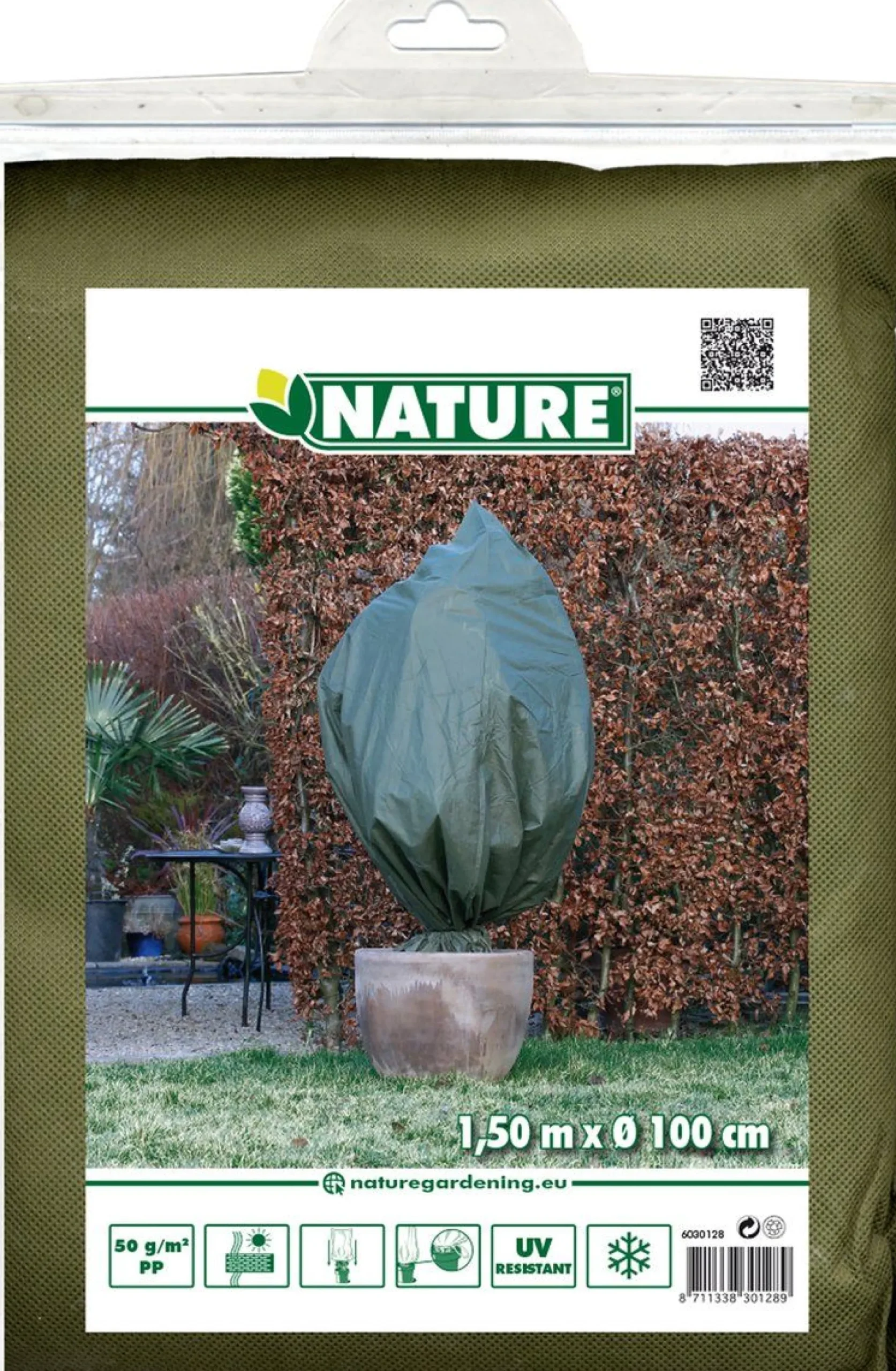Winter|Ecocheques|ohgreen Winterafdekhoes 100cmx1,5m groen