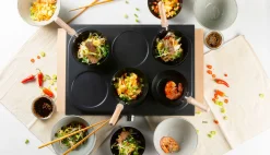 Keukentoestellen|ohgreen Wok party set hout 1000W ILAG