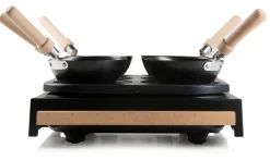 Keukentoestellen|ohgreen Wok party set hout 1000W ILAG