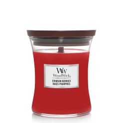 Geuren|ohgreen Woodwick Geurkaars crimson berries medium