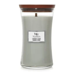 Geuren|ohgreen Woodwick Geurkaars lavender & cedar Large