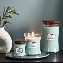 Geuren|ohgreen WoodWick Geurkaars Sagewood & Seagrass Large