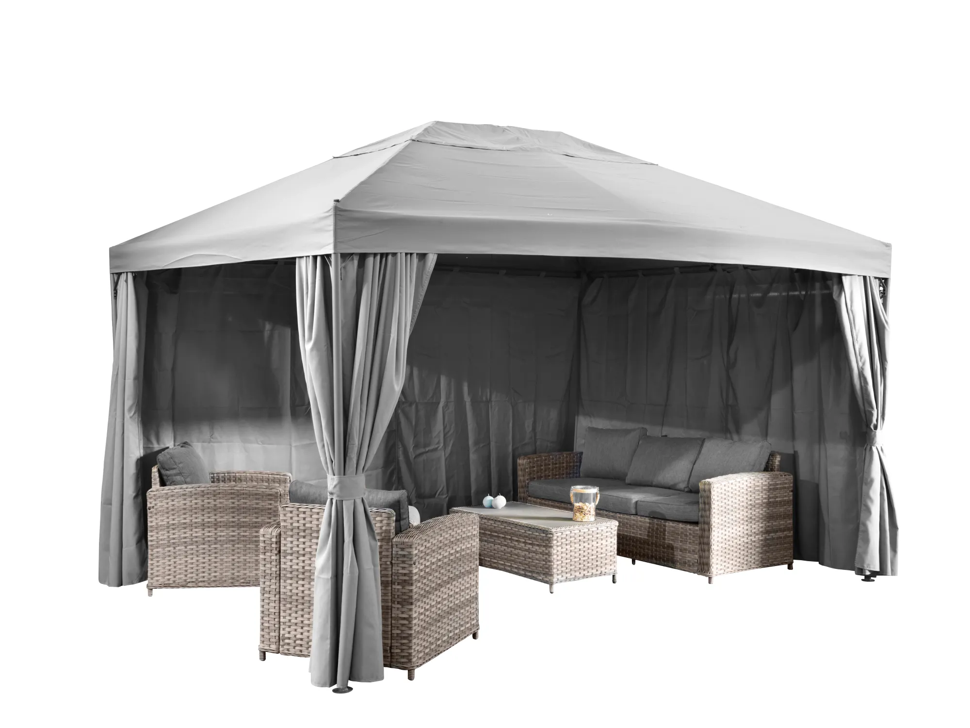 Pergola En Zonnetent|ohgreen Zonnetent Hanson grijs