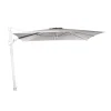 Parasol|ohgreen Zweefparasol Deluxe wit-licht grijs