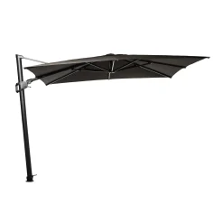 Parasol|ohgreen Zweefparasol Deluxe zwart met LED