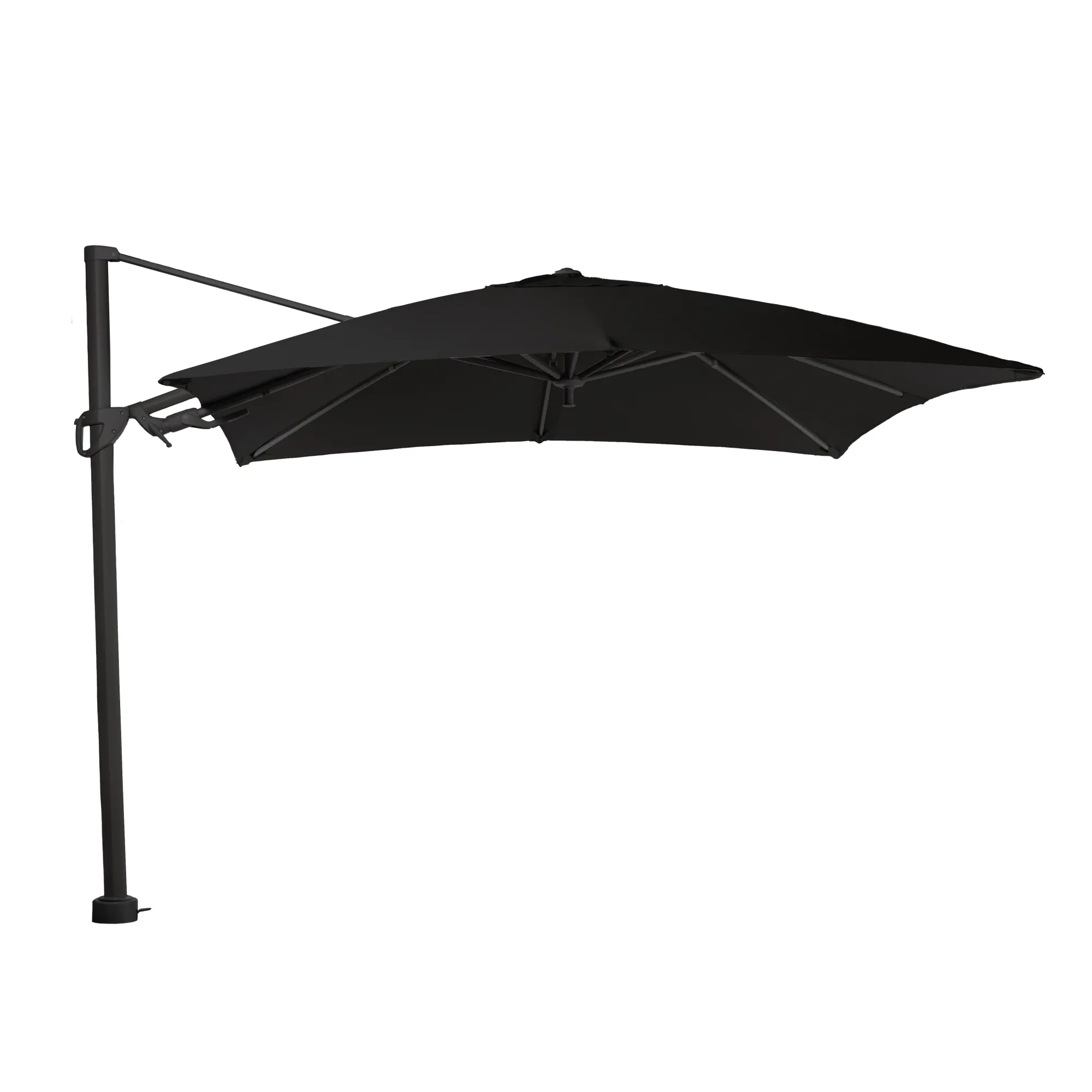 Parasol|ohgreen Zweefparasol Fuga zwart-zwart