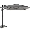 Parasol|ohgreen Zweefparasol Malaga antracite-smokey grijs