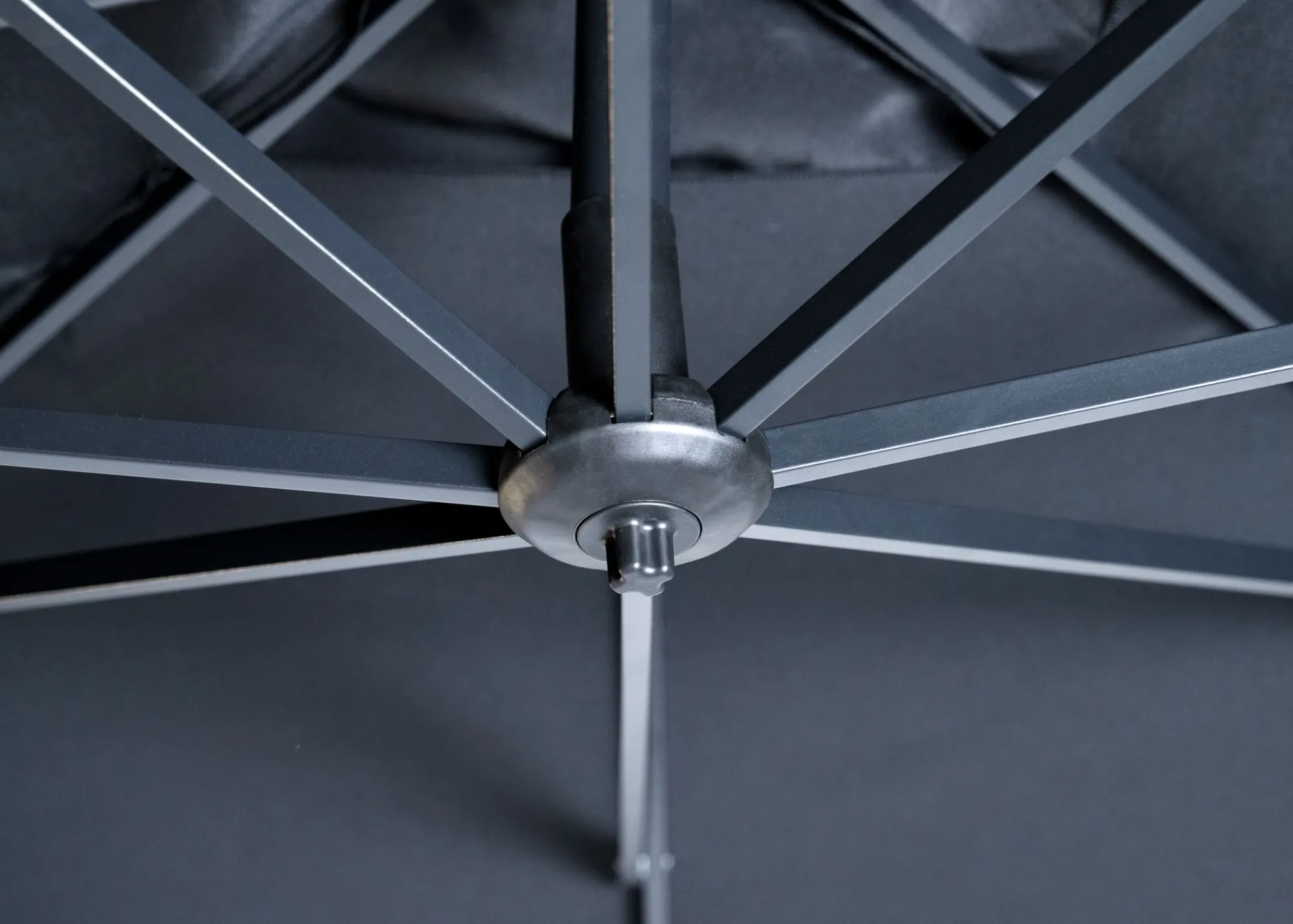 Parasol|ohgreen Zweefparasol Monterey antraciet-grijs