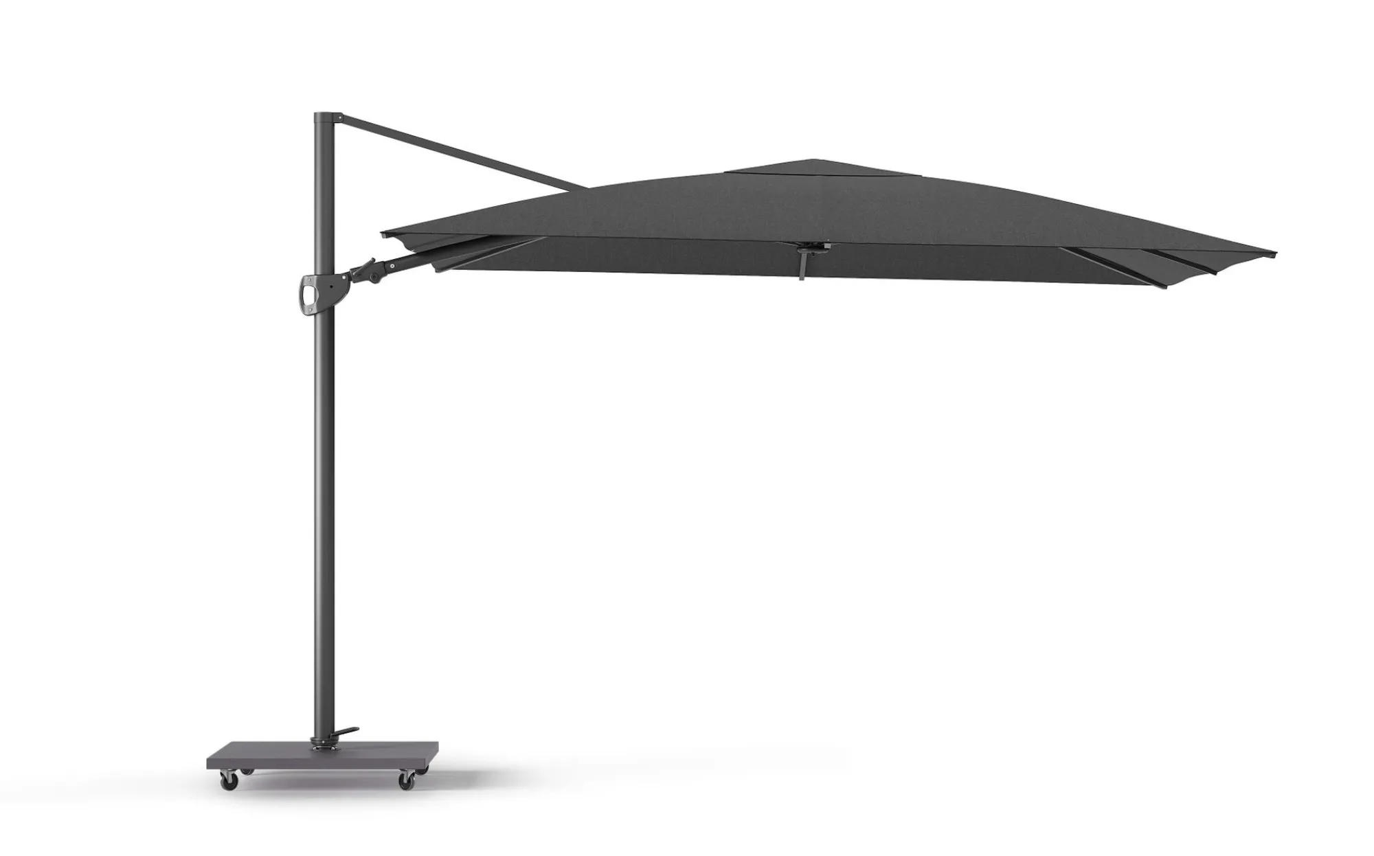 Parasol|ohgreen Zweefparasol Monterey zwart-zwart